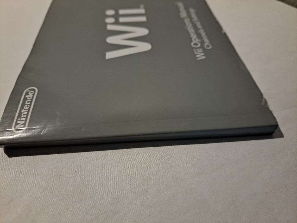 Nintendo Wii - Operations Manual Channels and Settings