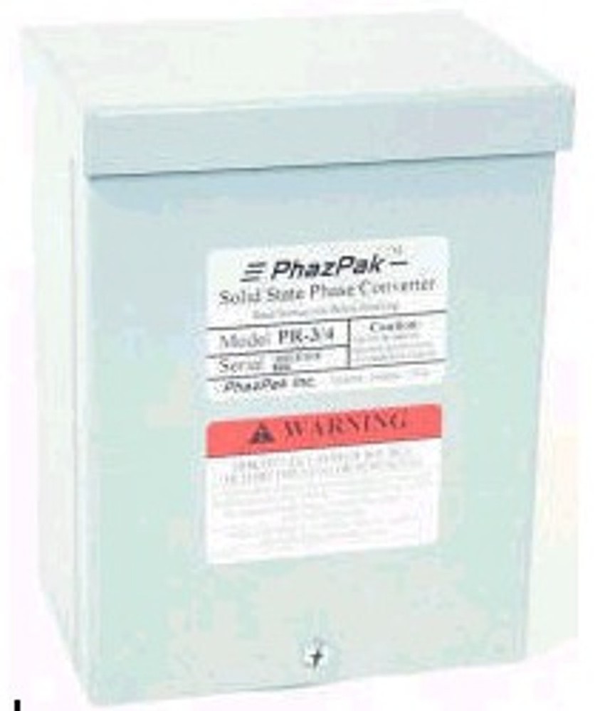 PHAZPAK PR-1 1/2" Solid State Phase Converter NPT Electrical Equipment