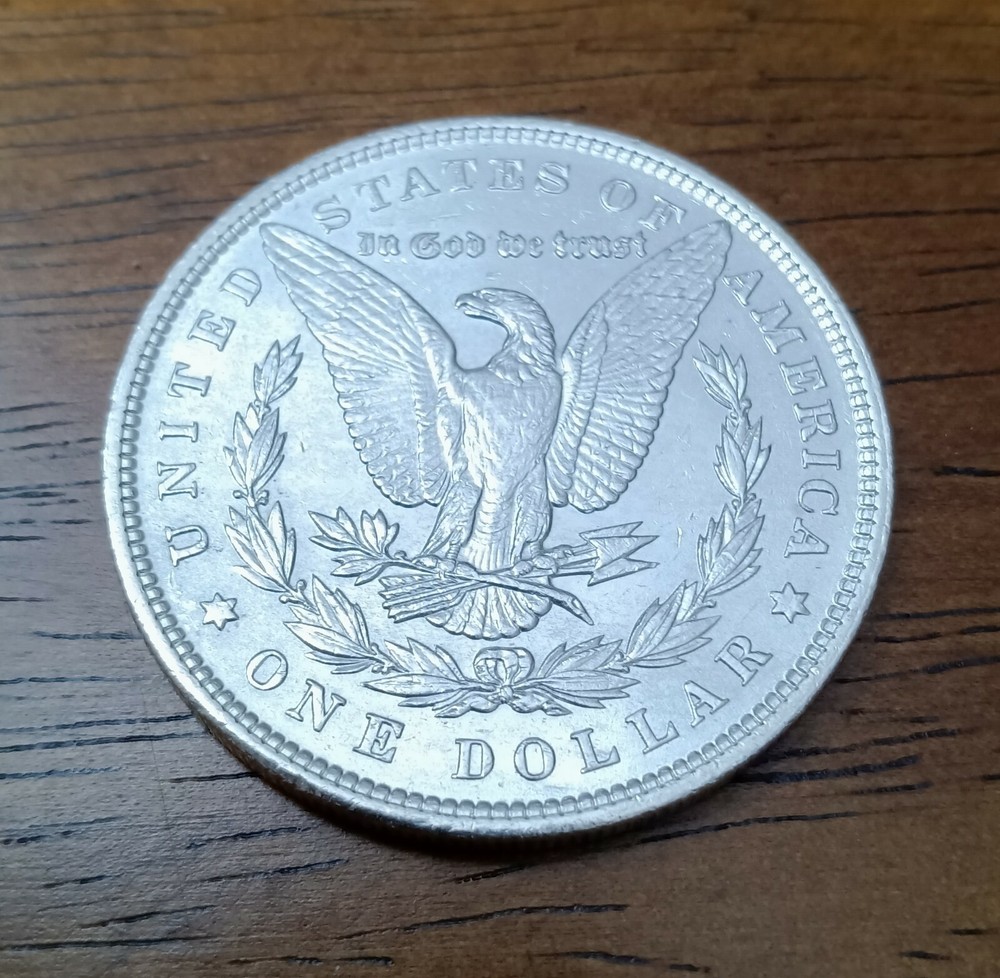 1896 Morgan dollar, AU++