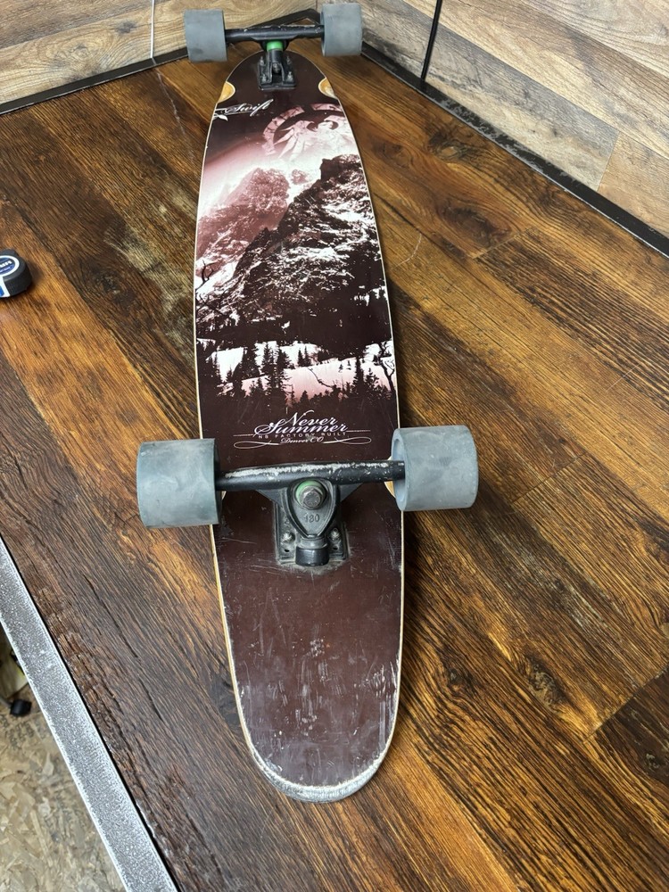 Never Summer Swift Longboard Skateboard 46" Complete