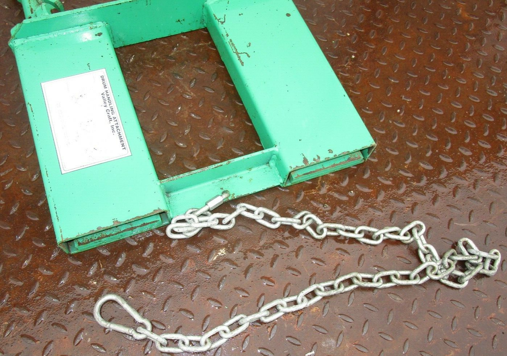 Forklift, Drum Snatcher, Valley Craft, Forklift Attachment
