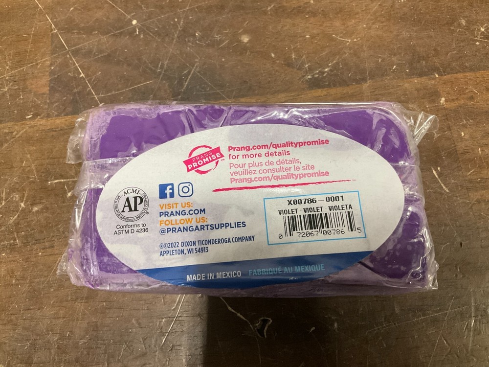 Prang Modeling Clay Violet 1 LB