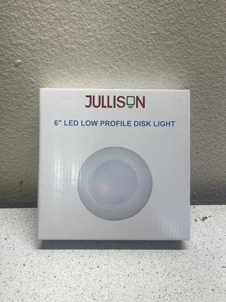 Jullison 4” Led Low Profile Disk Light 6 pack New
