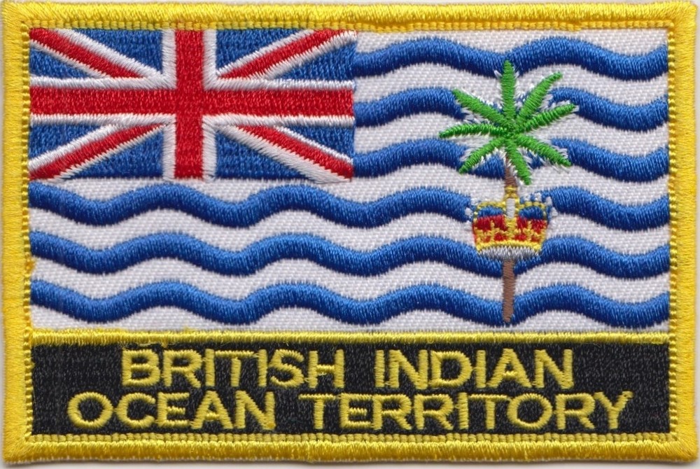 Chagos Islands Flag Embroidered Patch - Sew or Iron on