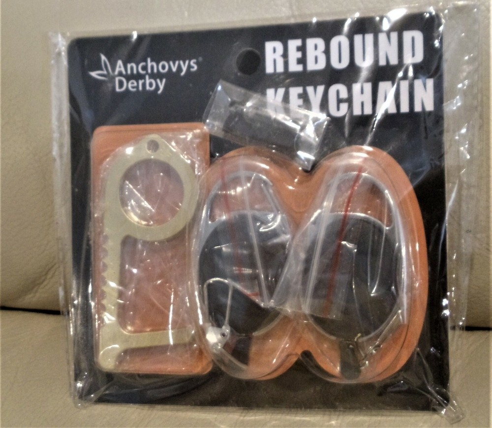 Anchovy Derby Rebound Keychains - 2 in package
