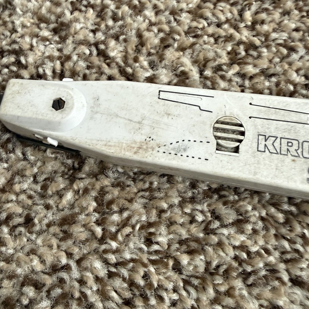 Vintage KRONE S LSA-Plus Punch Down Tool Terminal Insertion Networking Tool