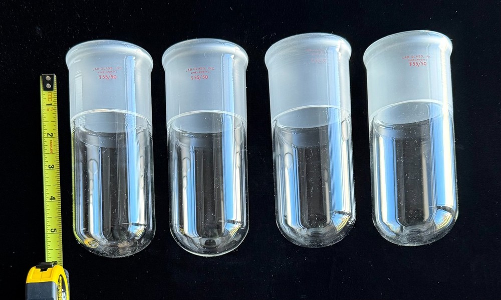 Labware - 4 female glass stoppers