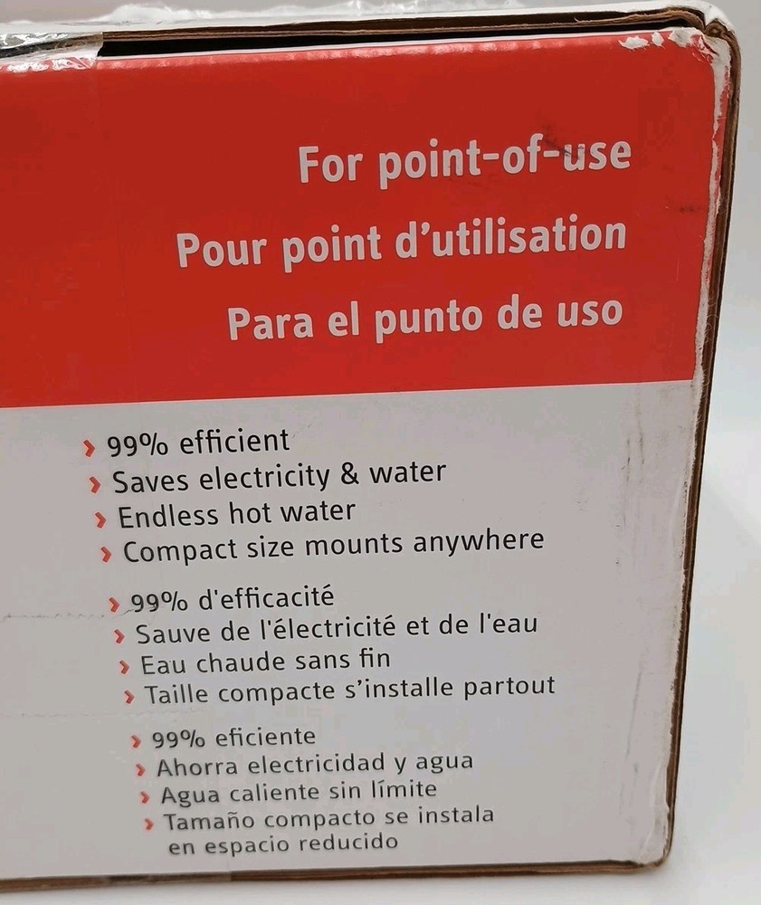 Aqua Power Tankless Electric Water Heater AQM 3-1 612433 For 1 Lavatory Sink