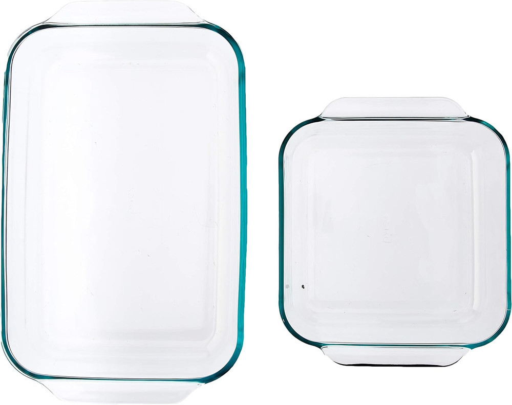 2Piece Basics Value Pack1-Basics 8"/2 Dish1-Basics 3 Quart Oblong Bake Dish, 2.2