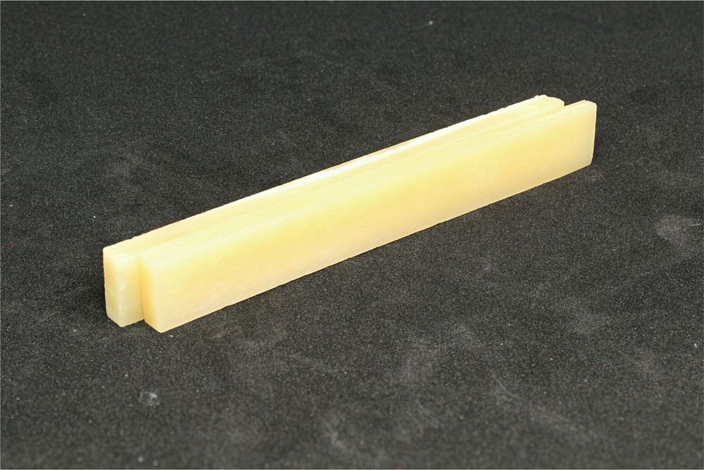 Bone Saddle Blanks  Unbleached Vintage Bone - 3.5" x .43" x .14" - 2 pack