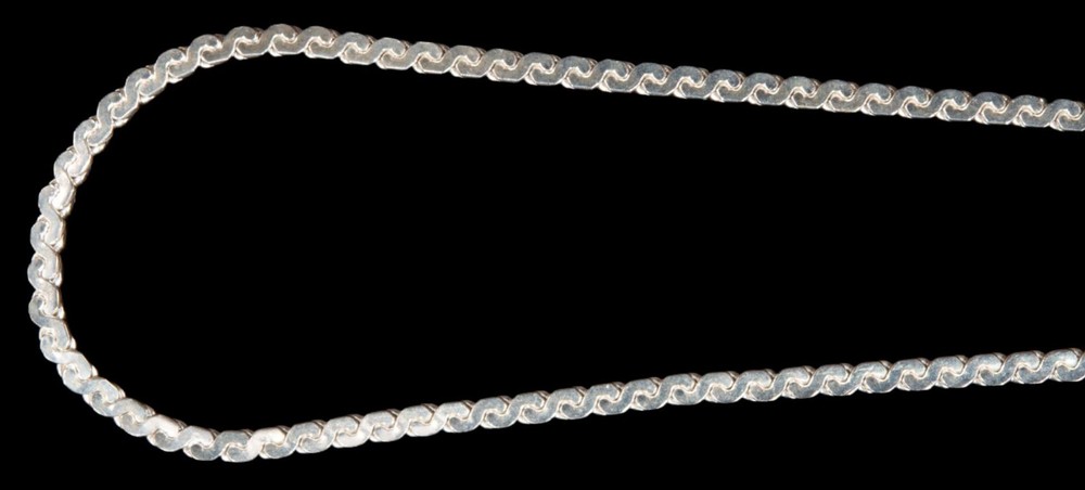 Sterling Silver Solid Serpentine Chain 18” 2mm NEW
