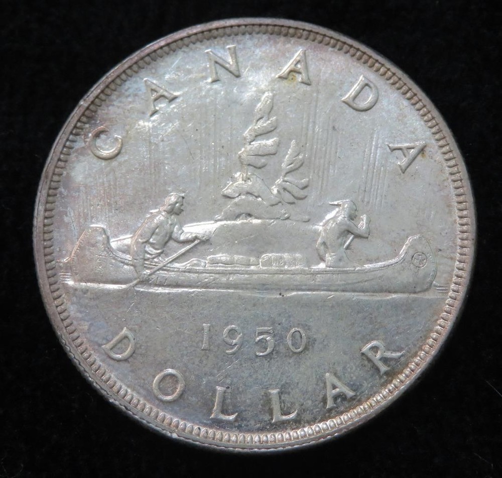1950 Canada Silver Dollar *George VI* A969
