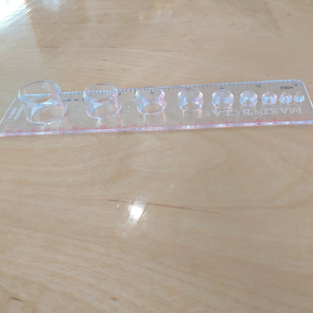 Makin's Clay Mixing Ruler 8"