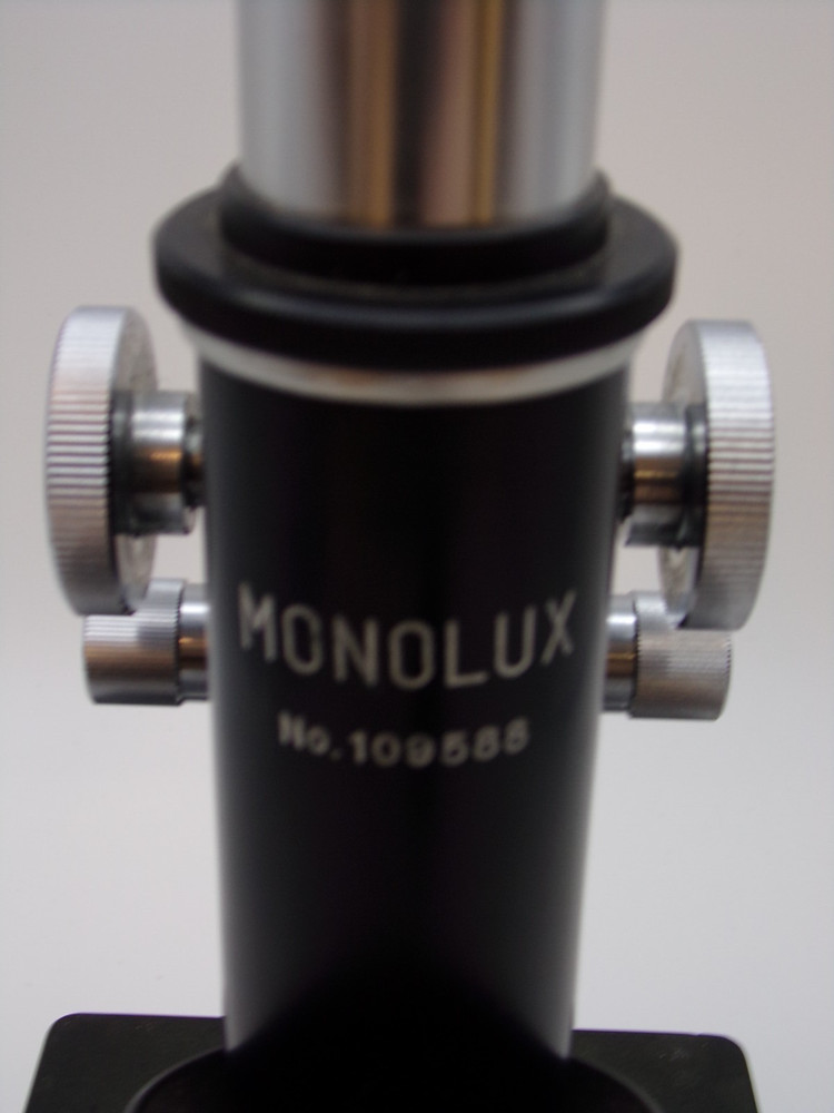 Vintage Monolux (#109588) Three Lens Microscope