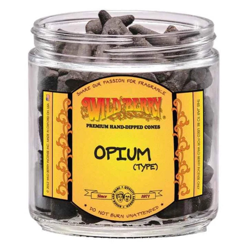 Opium (type) Wild Berry Traditional Cones