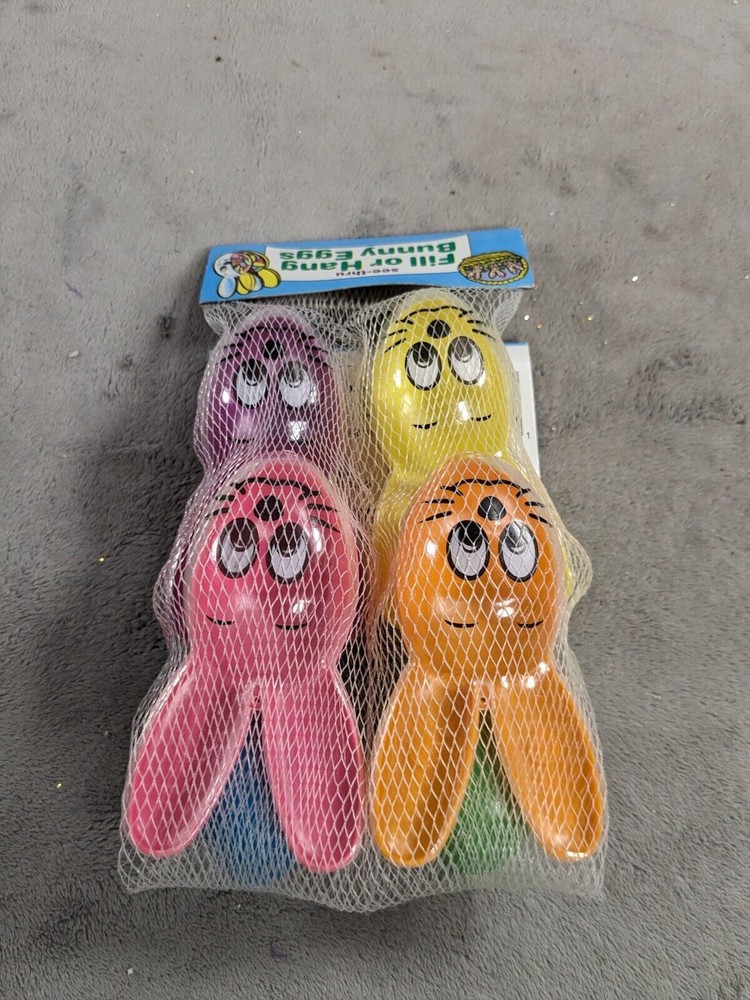 Vintage Fill Or Hang Bunny Shaped Easter Eggs By Sun Hill