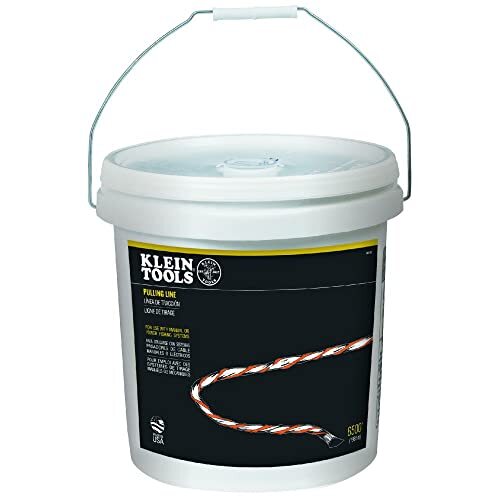 Klein 56110 Poly Pull Line With Orange Tracer, 6500ft.