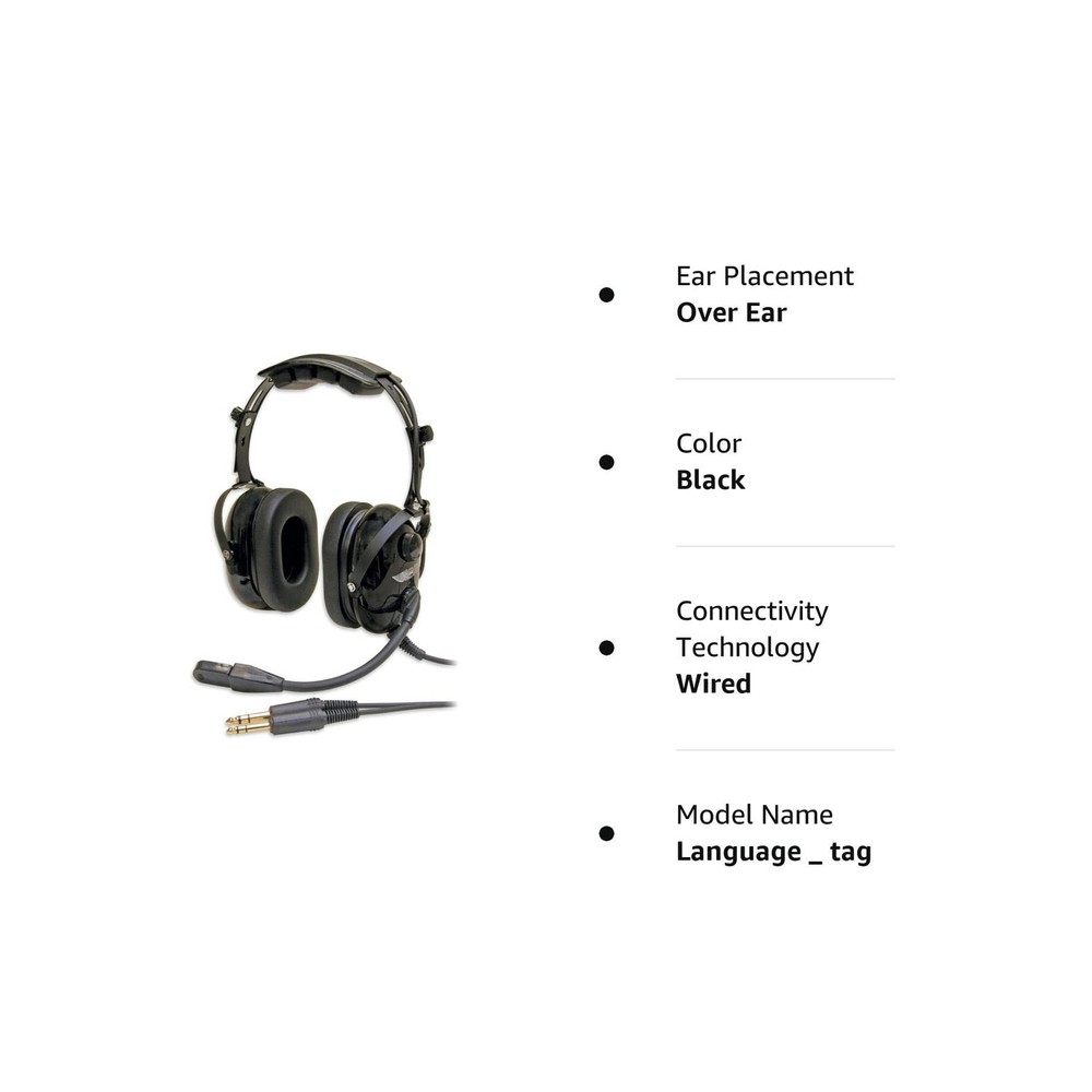 ASA HS-1 Aviation Headset