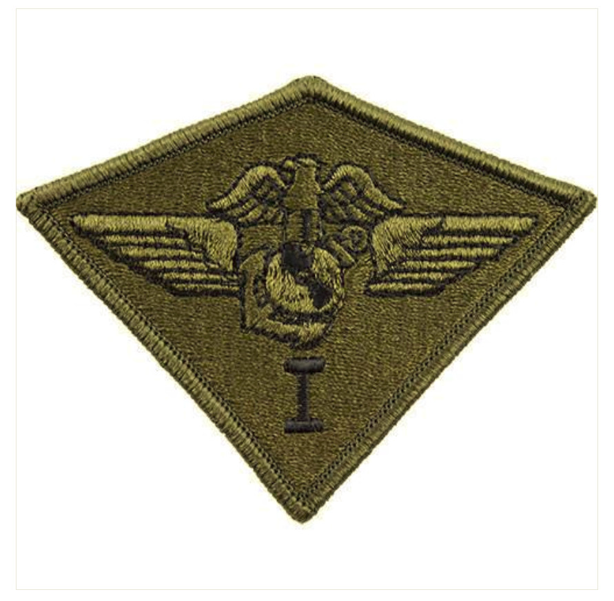 Vanguard MARINE CORPS PATCH: FIRST AIR WING - SUBDUED (NON-RETURNABLE)