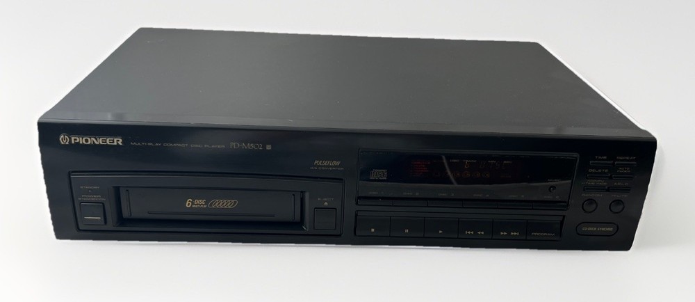 Pioneer PD‑M502 6‑Disc CD Player – Powers On – No Magazine – Untested