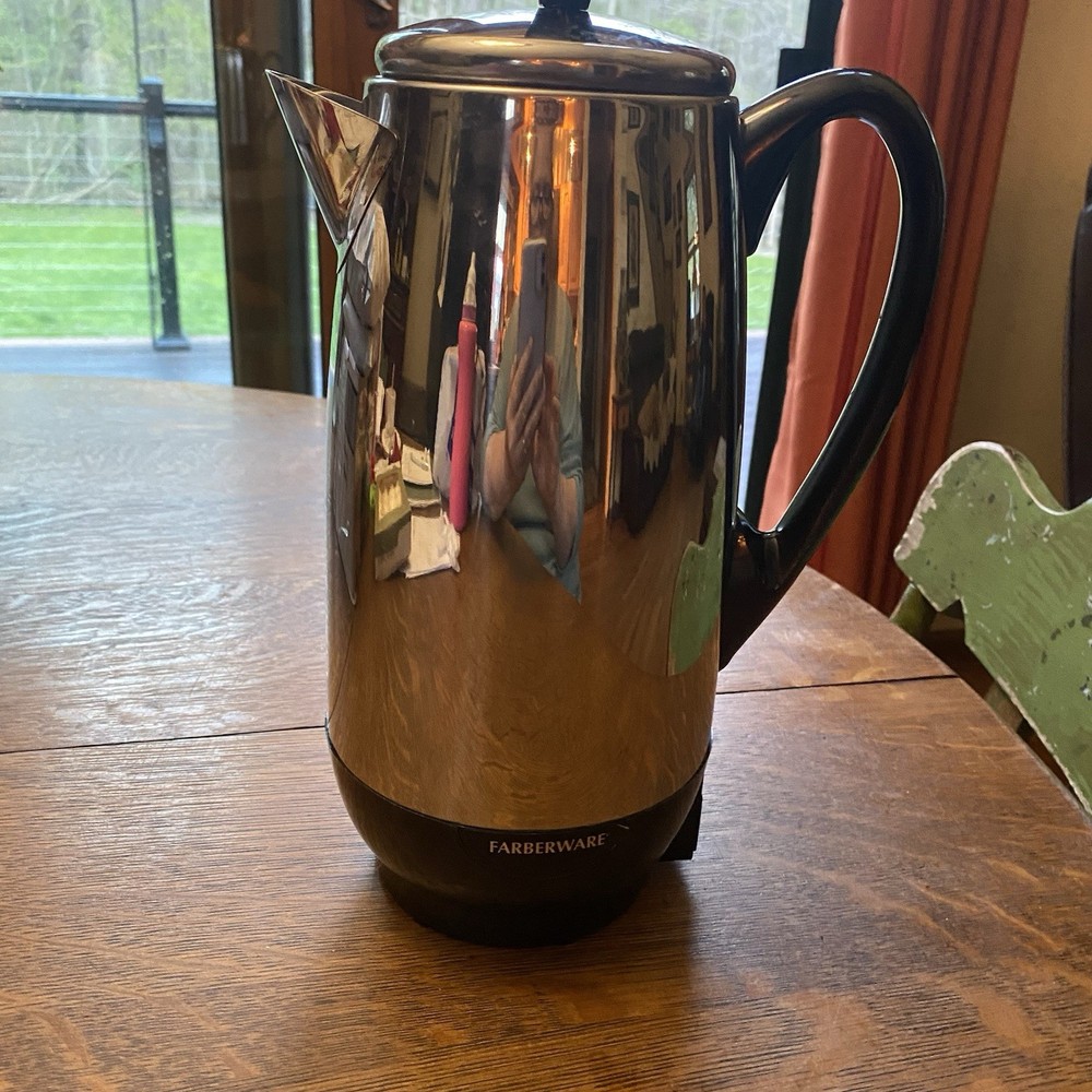 Farberware Superfast Fully Automatic 12 Cup Coffee Percolator Model 412 Cord