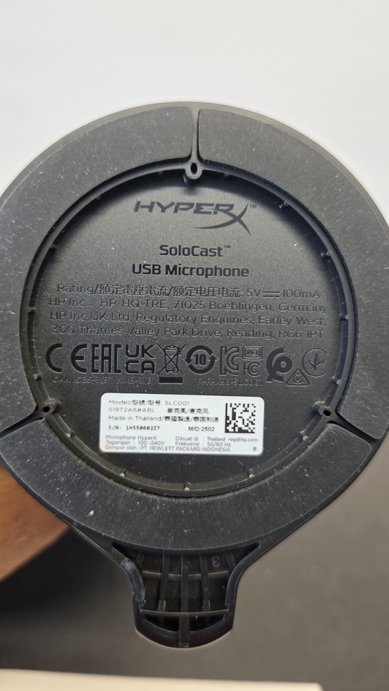 HyperX Solocast USB Condenser Gaming Microphone SLC001