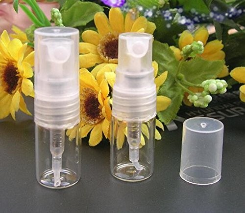 Elfenstall- 20pcs Mini Clear 2ml 5/8 Dram Fine Mist Atomizer Via