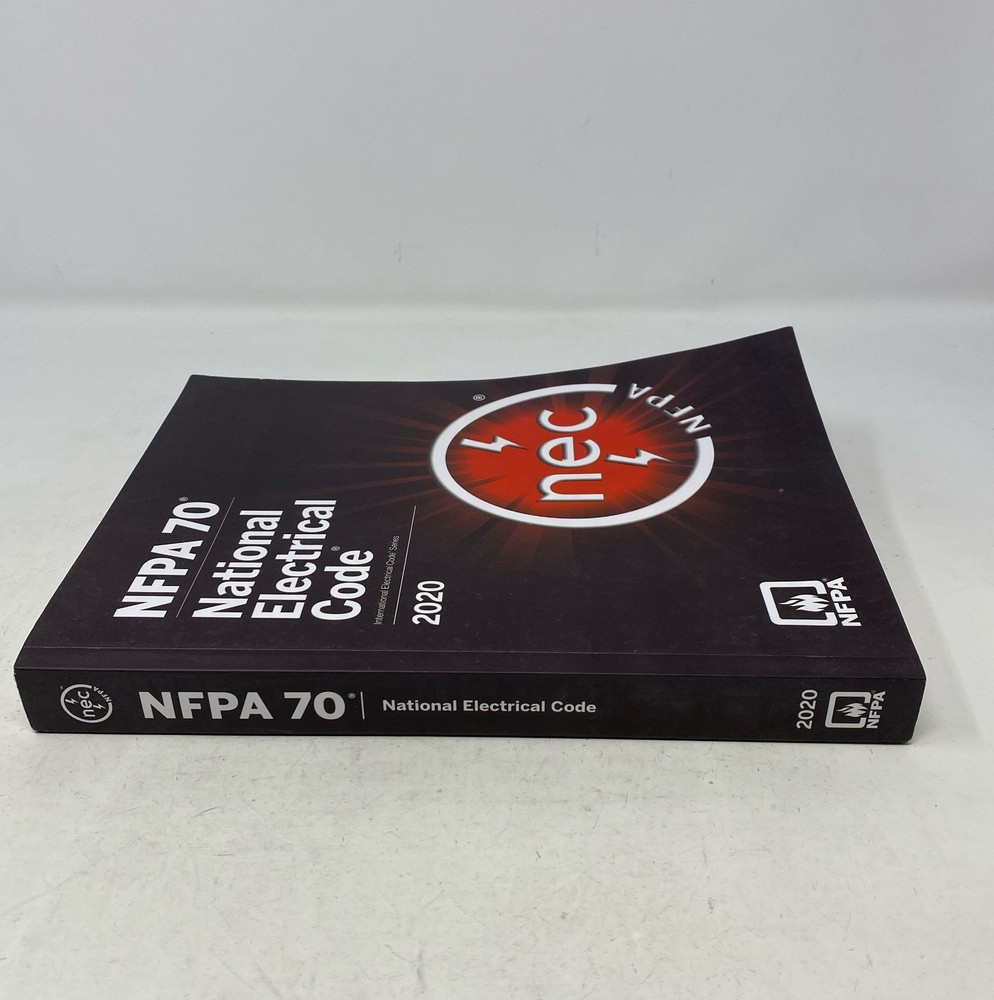 NFPA 70 National Electrical Code 2020 Softbound - Black/Red 8.5x11