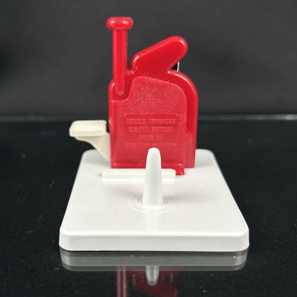 Vintage Witch Automatic Needle Threader with Instructions Made in Germany