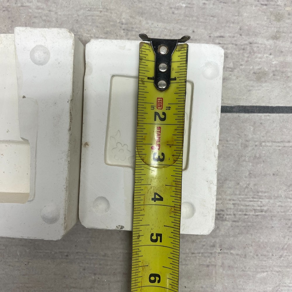 Unbranded Ceramic Slip Casting Mold Halves