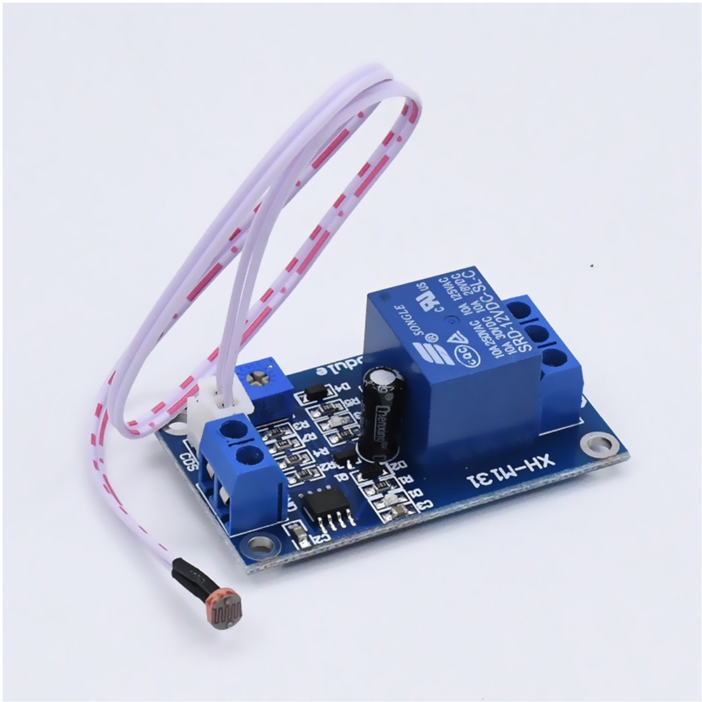DC 5V/12V/24V Light Control Switch Photoresistor Relay Module Detection Sensor
