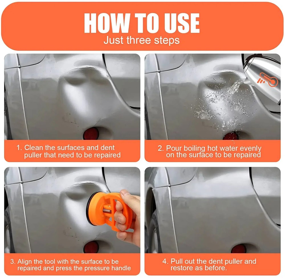 Auto Car Body DENT PULLER Suction Repair Pull Panel Ding Remover Sucker Cup Tool
