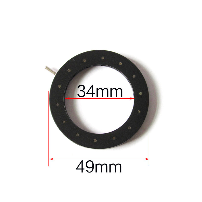 1.5-34mm Optics Iris Diaphragm Aperture 49mm Outer Diameter for Limiting Light