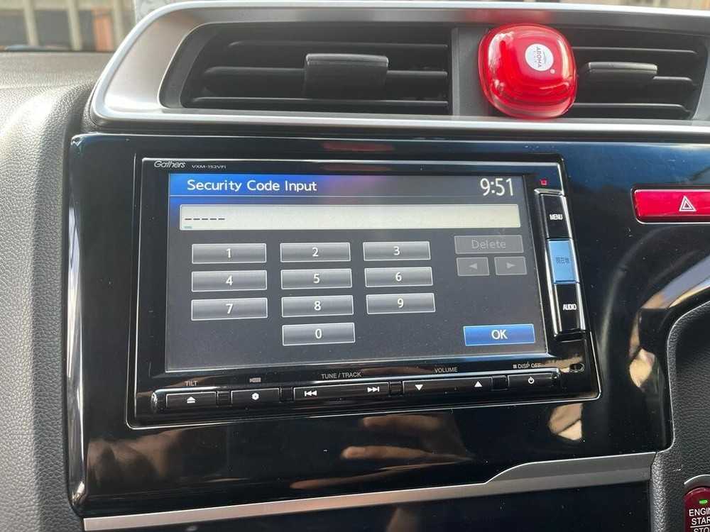 For Honda Gathers VXM-152VFi Unlock Code Password Unlock Theft Code