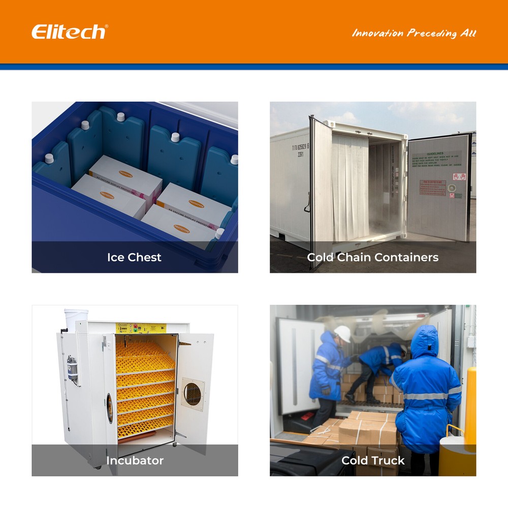 Elitech RC-5+ TE External Sensor Temperature Data Logger 32000Points PDF Report