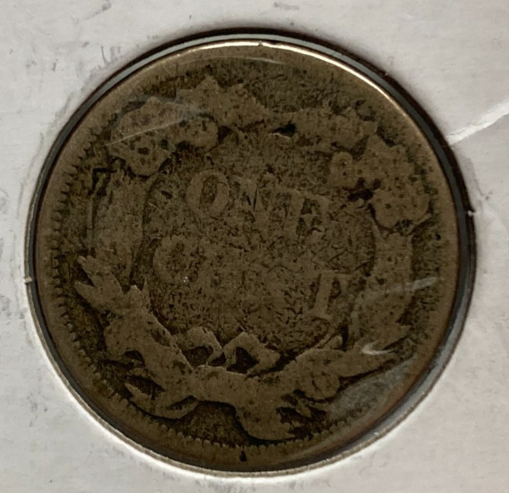 1858 Flying Eagle 1¢ #17