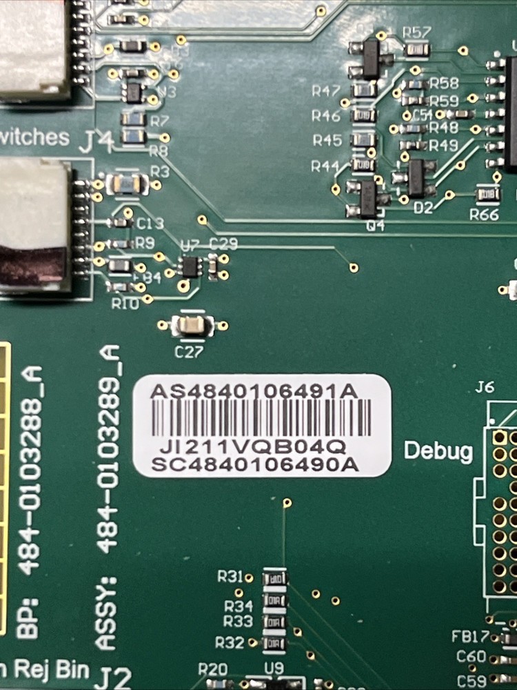 NCR SMD2 BIN CONTROLLER BOARD AS4840106491A