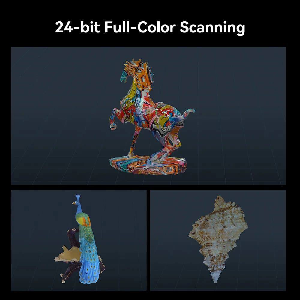 Creality CR-Scan Raptor 3D Scanner Multiple-line Blue&NIR 24-Bit Fast Full-Color