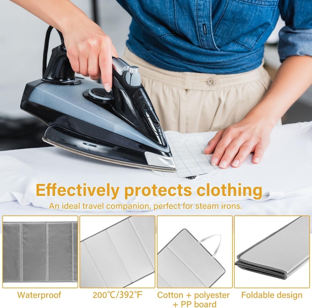Clothes Steamer Board Hanging Ironing Pad Multi-Function Ironing Mat