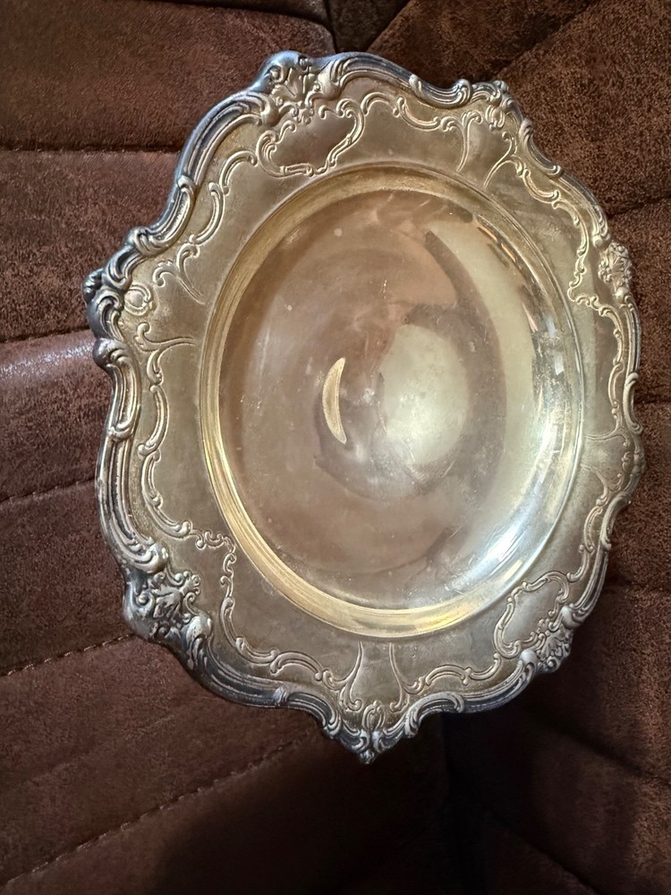 Vintage Gorham Sterling Silver Compote Dish Chantilly #740