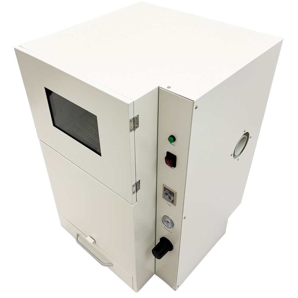 110V Automatic Power Sandblaster Lab Equipment Sandblasting Machine 100W