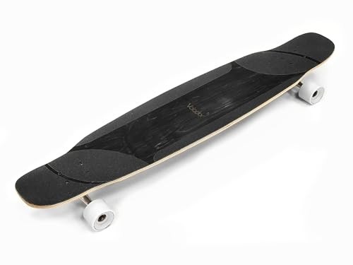 46" Maple Dancing Longboard - Smooth Ride, Flexible Deck, Ideal for Tricks & Fre