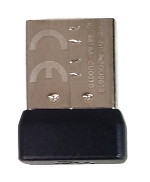 Logitech Mouse Wireless Nano USB Receiver PC / MAC C-11077 M/N: C-U0010 ANATEL