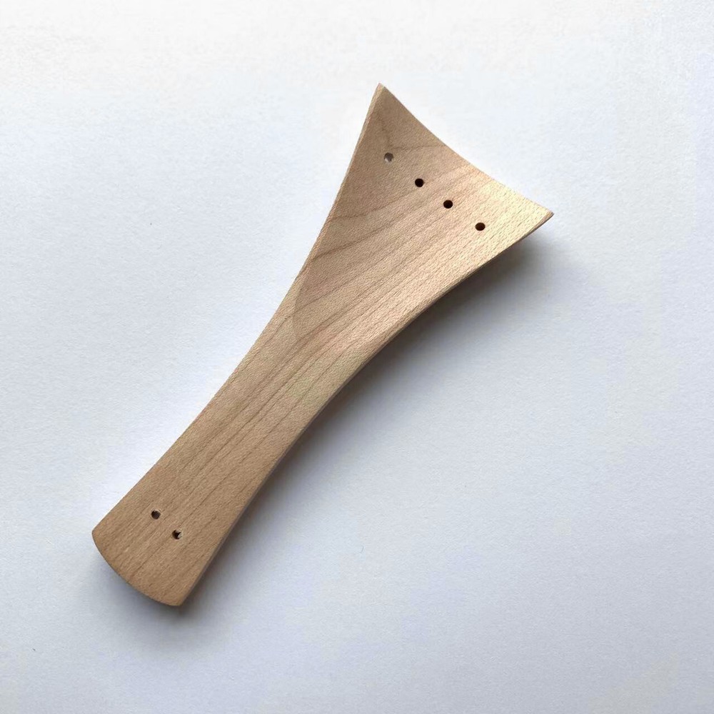1x 4/4 Violin Baroque Maple Tailpiece 4 Strings Baroque Style