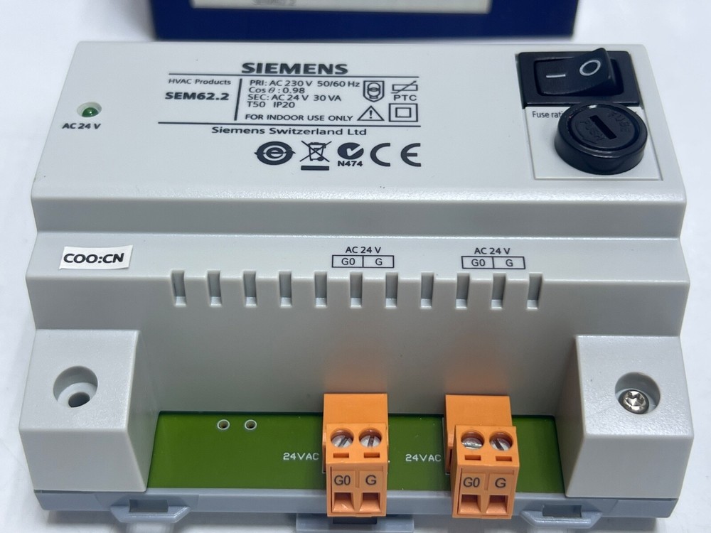 SIEMENS SEM62.2 TRANSFORMER SWITCH