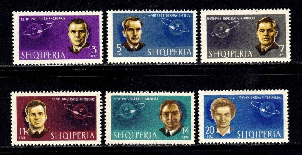 Albania   680 - 685    MH OG