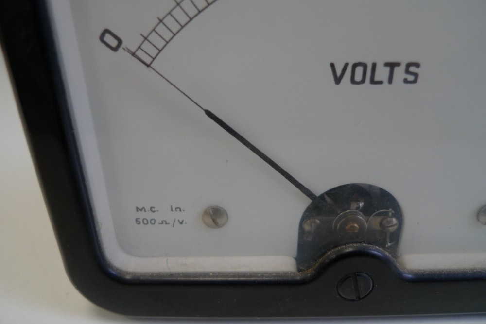 Voltmeter Panel Meter Anders Instruments 25 Volts DC N.W.1