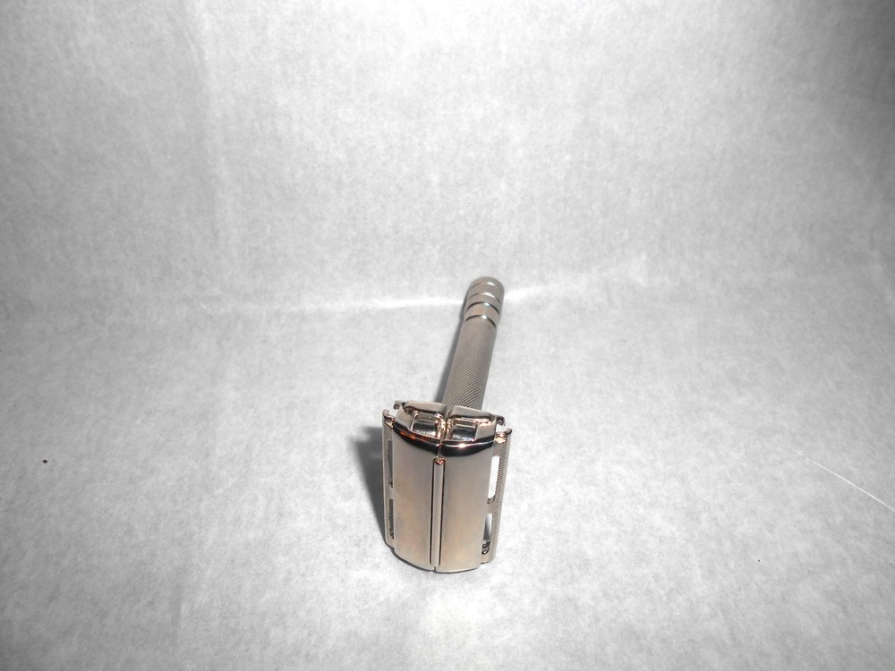 Gillette Ranger Tech 1941 DE TTO Refurbished Replated Nickle 2