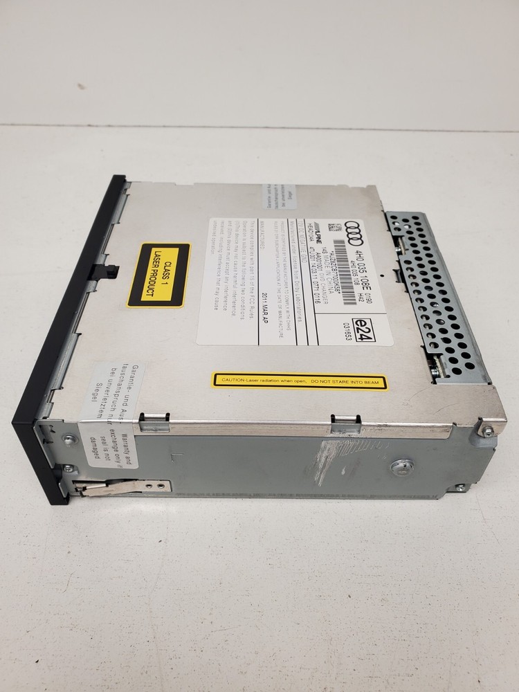 2012-2018 AUDI A8L D4 AUDIO CD DVD PLAYER CHANGER CONTROL MODULE OEM
