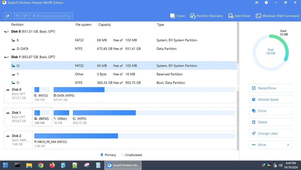 Hiren’s BOOT 2024 USB Flash Drive Password Reset Partition And More